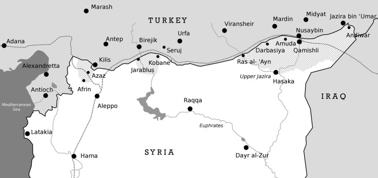 Kurdish Enclaves in Syria